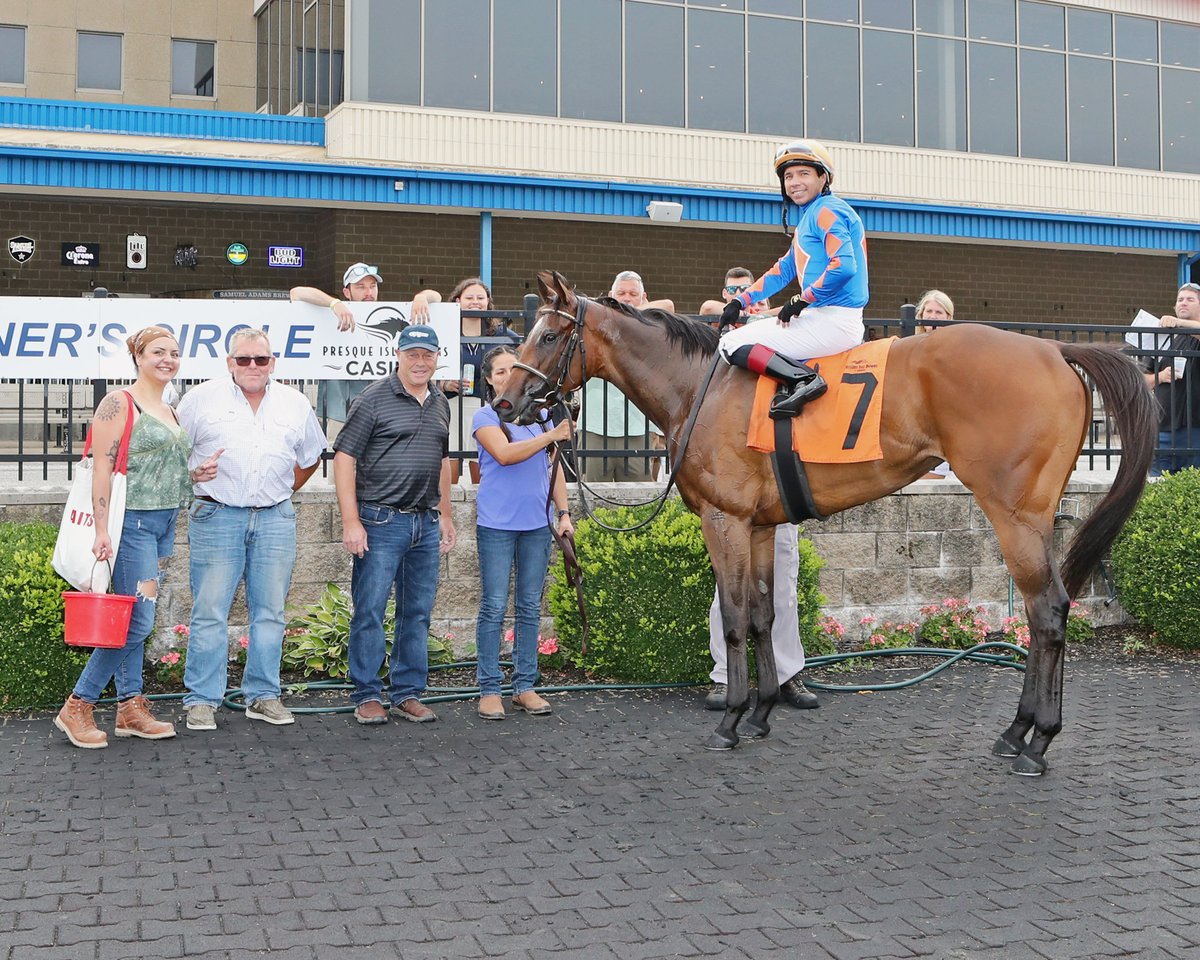 Pa HBPA (@pa_hbpa) on Twitter photo Justinqueso won Monday's $100,000 Lady Erie Stakes at <a href="/PID_Casino/">Presque Isle Downs & Casino</a> for owners Six Column Stables, Randall Bloch, James Gladden, et al., trainer <a href="/IanWilkesRacing/">Ian Wilkes</a>, & jockey <a href="/Pablojockey88/">Pablo Morales</a>. It's the 1st stakes win for the Ghostzapper filly.
1st post today, 3:30 pm
📸: <a href="/coadymediaUSA/">Coady Media</a> Justinqueso won Monday's $100,000 Lady Erie Stakes at <a href="/PID_Casino/">Presque Isle Downs & Casino</a> for owners Six Column Stables, Randall Bloch, James Gladden, et al., trainer <a href="/IanWilkesRacing/">Ian Wilkes</a>, & jockey <a href="/Pablojockey88/">Pablo Morales</a>. It's the 1st stakes win for the Ghostzapper filly.
1st post today, 3:30 pm
📸: <a href="/coadymediaUSA/">Coady Media</a>