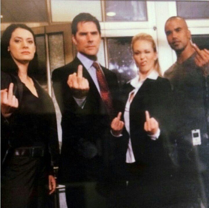 most iconic criminal minds bts photo