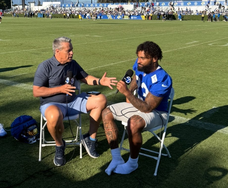 Curt Sandoval (@abc7curt) on Twitter photo Congratulations to the <a href="/RamsNFL/">Los Angeles Rams</a> Kyren Williams.
He’s agreed to a three year, $33 million contract extension!
#abc7eyewitness #nfl #ramshouse Congratulations to the <a href="/RamsNFL/">Los Angeles Rams</a> Kyren Williams.
He’s agreed to a three year, $33 million contract extension!
#abc7eyewitness #nfl #ramshouse