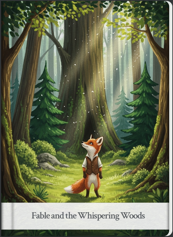 Hunter_Lott_'s tweet photo. The Google Gemini team just quietly shipped a new feature, and it's VERY impressive. 

STORYBOOK

This new feature allows you to generate your own read-along story book in a matter of minutes!

I just tried this with our Fable the Fox project. 

The output produces up to 10 pages and lets you choose one of two voices for narration!

Unfortunately, it doesn't allow sharing yet with enterprise/business accounts, but hopefully that will change soon. 

Give it a try and let us know what you think.

Here are some images of the output we created: