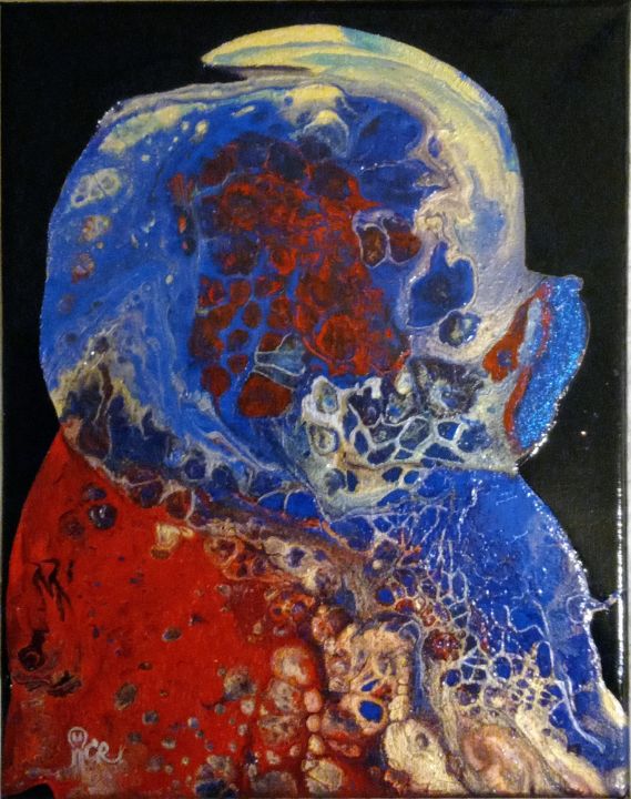 CodyJoe13's tweet photo. Art of the Day: "Spaced out Bear". Buy at: https://t.co/KOm4tlE7yY https://t.co/nwLqBpr3Zu