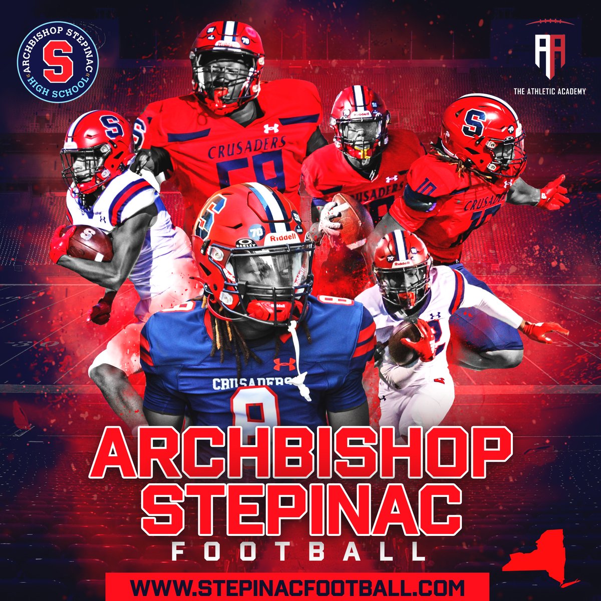 Levi Armstrong (@armstrong1coach) on Twitter photo 🚨🏈Check out the prospects from <a href="/StepinacSports/">Stepinac Athletics</a>
🔋Platform powered by <a href="/Ath_Dynasty/">The Athletic Academy</a>
<a href="/MageeAj/">AJ MAGEE</a>
<a href="/CoachJonDeMarco/">Coach DeMarco</a>
<a href="/CoachAndyMar/">Andy Martinez, III, MAT, CSCS</a>
Prospect Platform/List:
stepinacfootball.com/player-cards 🚨🏈Check out the prospects from <a href="/StepinacSports/">Stepinac Athletics</a>
🔋Platform powered by <a href="/Ath_Dynasty/">The Athletic Academy</a>
<a href="/MageeAj/">AJ MAGEE</a>
<a href="/CoachJonDeMarco/">Coach DeMarco</a>
<a href="/CoachAndyMar/">Andy Martinez, III, MAT, CSCS</a>
Prospect Platform/List:
stepinacfootball.com/player-cards