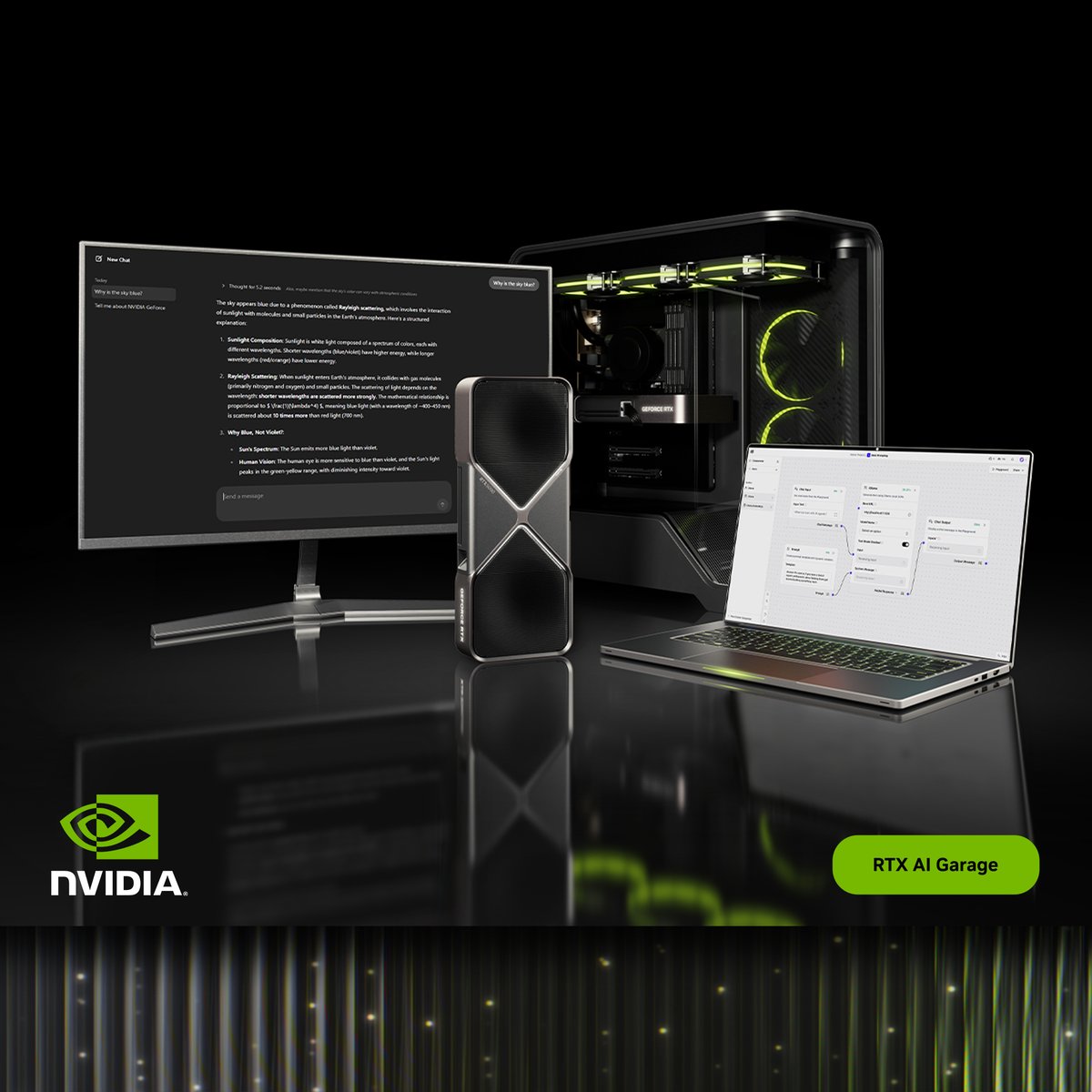 NVIDIA AI PC (@nvidia_ai_pc) on Twitter photo ๐ง ๐ป <a href="/OpenAI/">OpenAI</a>โs new open-source models are here and optimized to run best locally on GeForce RTX & RTX PRO GPUs.
Try them now with the newest @Ollama update on your RTX AI PC. ๐
Full details in our #RTXAIGarage blog โก๏ธ nvda.ws/3UaS9RQ ๐ง ๐ป <a href="/OpenAI/">OpenAI</a>โs new open-source models are here and optimized to run best locally on GeForce RTX & RTX PRO GPUs.
Try them now with the newest @Ollama update on your RTX AI PC. ๐
Full details in our #RTXAIGarage blog โก๏ธ nvda.ws/3UaS9RQ