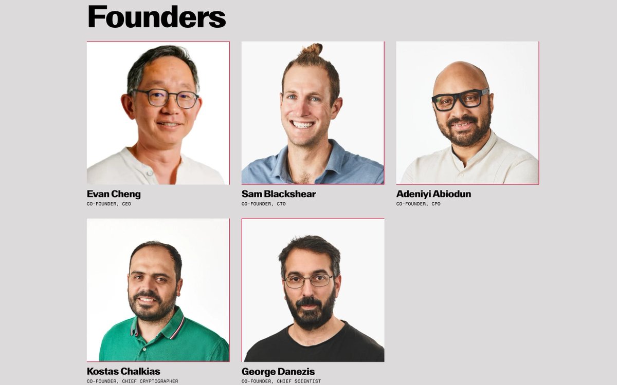 Moon Runner (@moonrunner2088) on Twitter photo Everyone says Sui has the best team in Web3.
Every company, project, and investor that works with <a href="/Mysten_Labs/">MystenLabs.sui</a> walks away thinking the same thing:
There is no second-best.
Here’s why:
This team is in a league of its own! 5 Co-Founders.
All industry elites:
👨💼 Evan Cheng Everyone says Sui has the best team in Web3.
Every company, project, and investor that works with <a href="/Mysten_Labs/">MystenLabs.sui</a> walks away thinking the same thing:
There is no second-best.
Here’s why:
This team is in a league of its own! 5 Co-Founders.
All industry elites:
👨💼 Evan Cheng