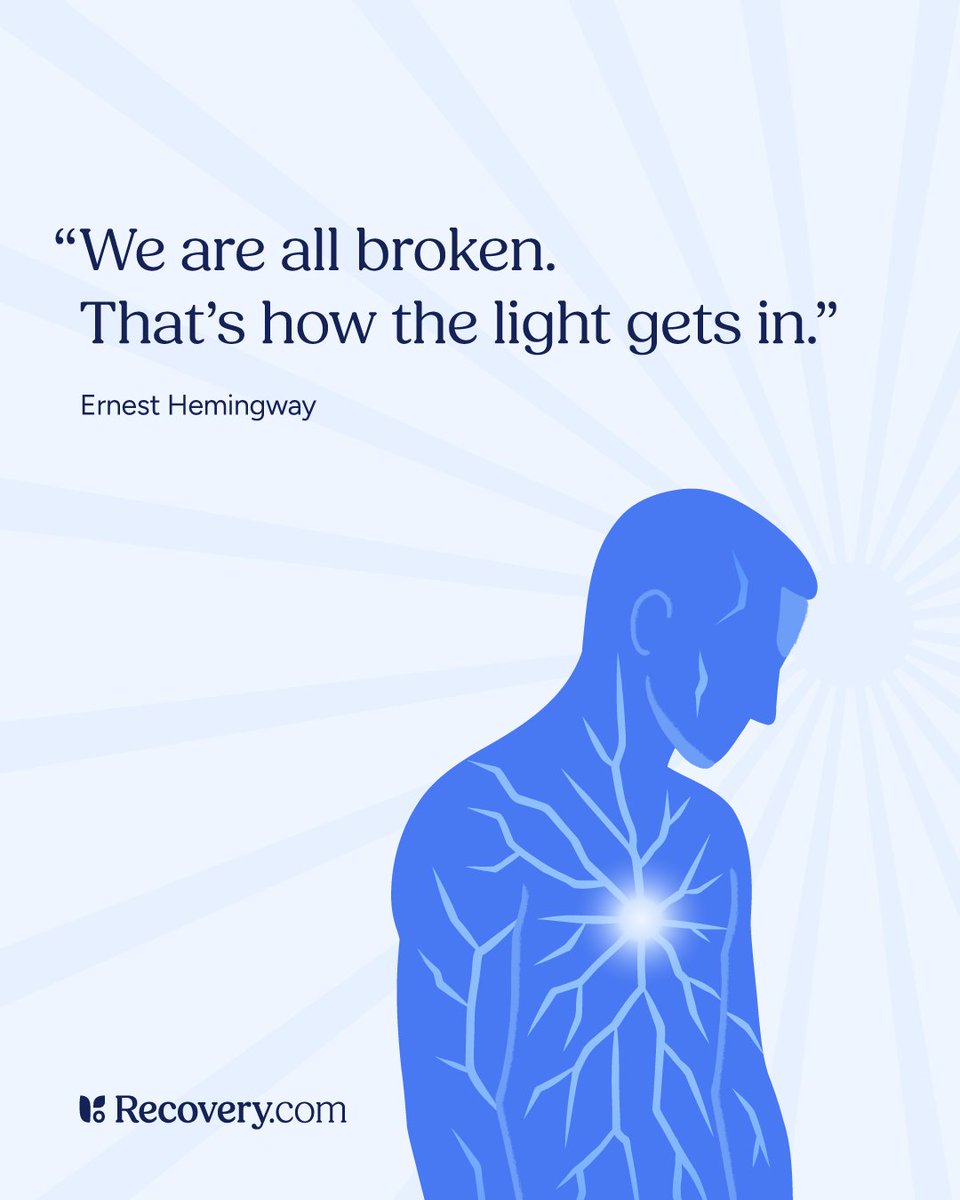 You don’t need to be whole to be worthy. Let the cracks in your armor be the place where strength and hope get in.

It's okay to ask for help 💜
Let's get started Recovery.com