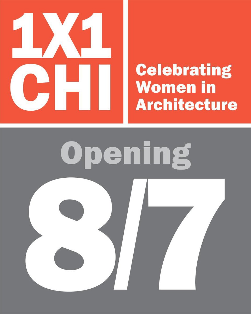 IITArchitecture's tweet image. Join us at Crown Hall on Aug 7 at 6 p.m. for 1x1 Chicago—Celebrating Women in Architecture! Free and open to the public. Featuring trailblazing IIT alumnae + Chicago’s women architects.