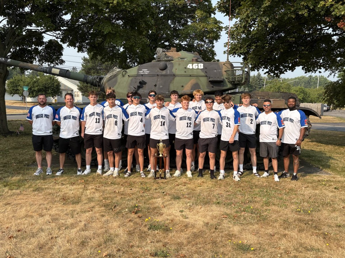 ⁦<a href="/GreecePostBSBAL/">Greece Post 468 Baseball</a>⁩ heading to North East Regionals.  Good luck fellas!