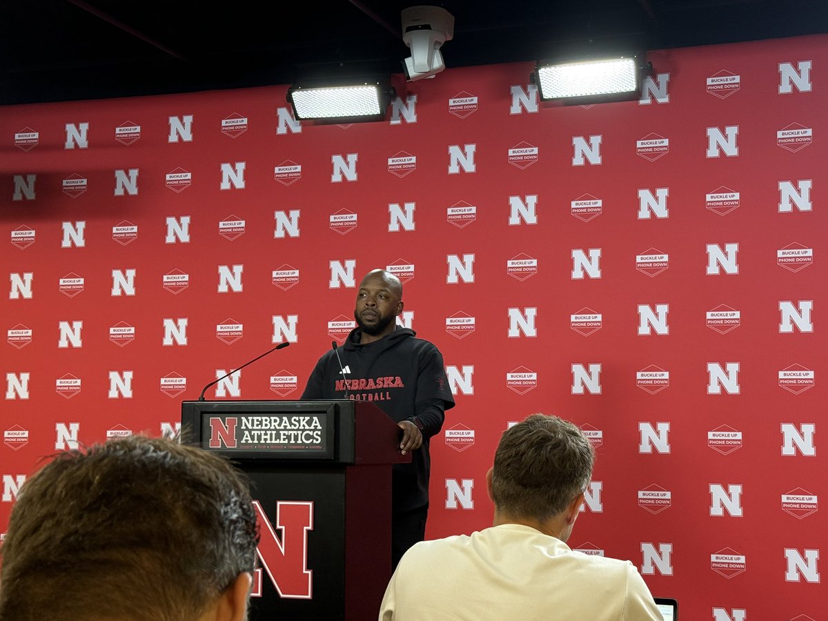 Defensive backs coach Addison Williams calls DeShon Singleton a “Swiss army knife,” and that he’ll be all around the field this year. #huskers