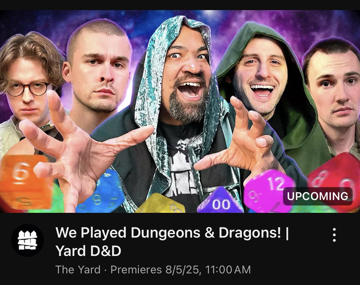 50 MORE MINUTES.

Live premiere on our main YouTube channel. See everyone there 😃