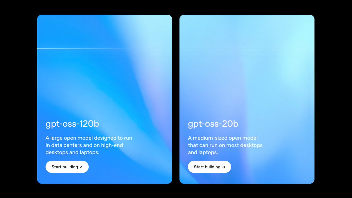 🚨 Breaking News

OpenAI just launched gpt-oss!

This is their highly anticipated open-weights model series designed for powerful reasoning, agentic tasks, and diverse developer needs.

⁠
gpt-oss includes two distinct models:

1. A high-performance 117B parameter version