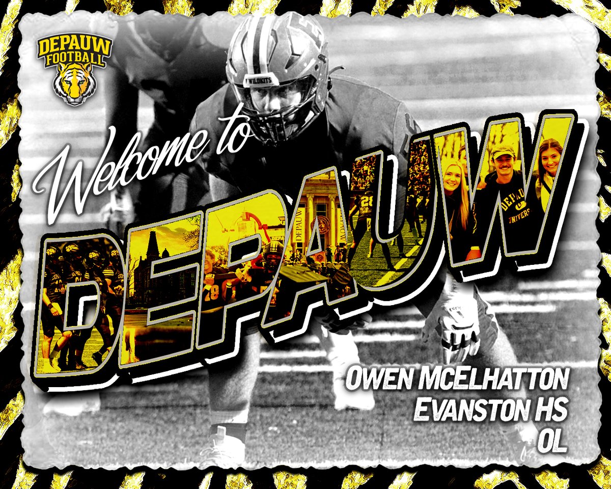 Welcome to the Castle,
@mcelhatton43915!
#TigerPride | #TeamDePauw