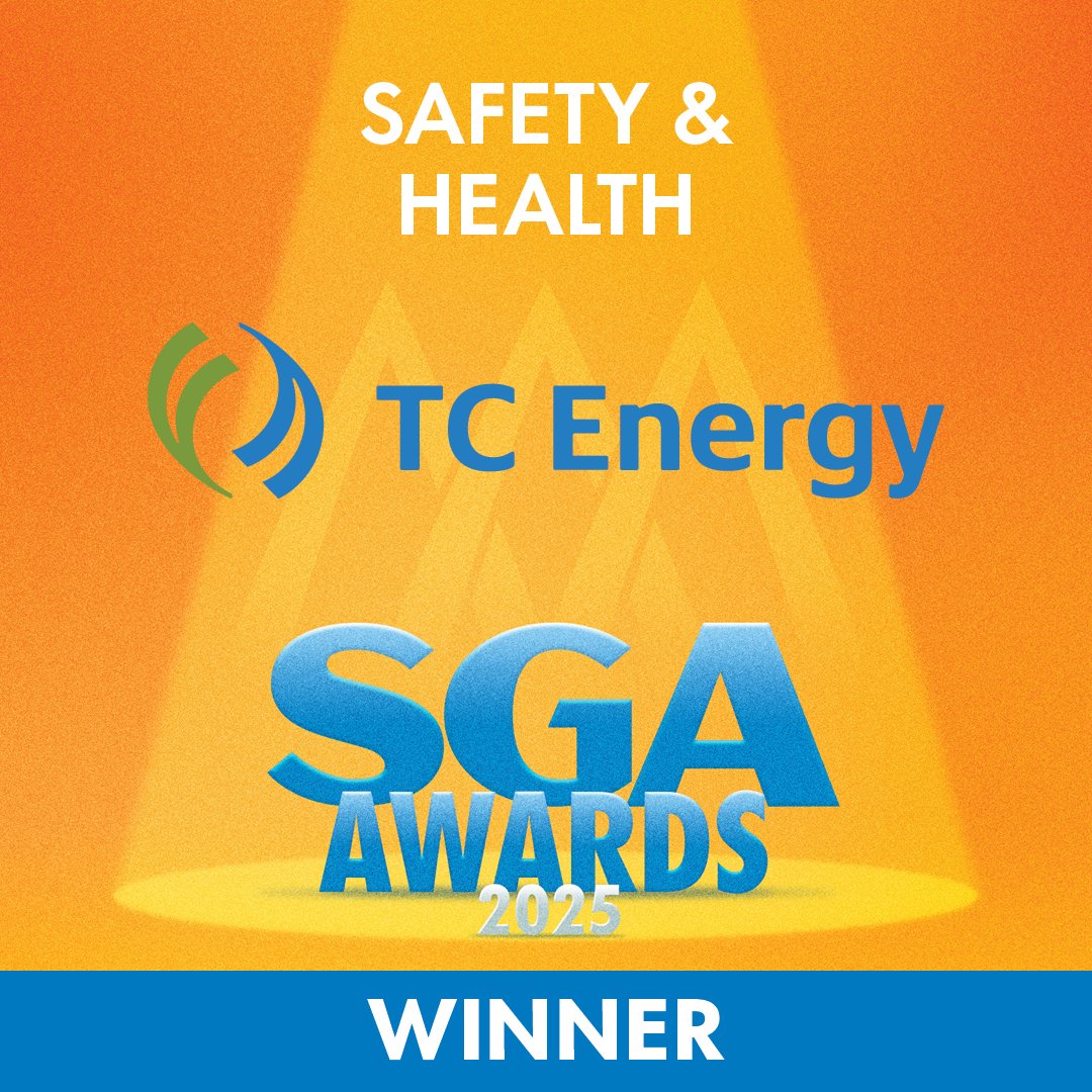 Congratulations to our team on receiving the Southern Gas Association Safety &amp; Health Award! 🙌 By building on our safety culture, we exceeded safety expectations, setting new benchmarks for Canadian infrastructure projects.🔗ow.ly/xGWU50WAePs  #safetyineverystep <a href="/TCEnergy/">TC Energy</a>