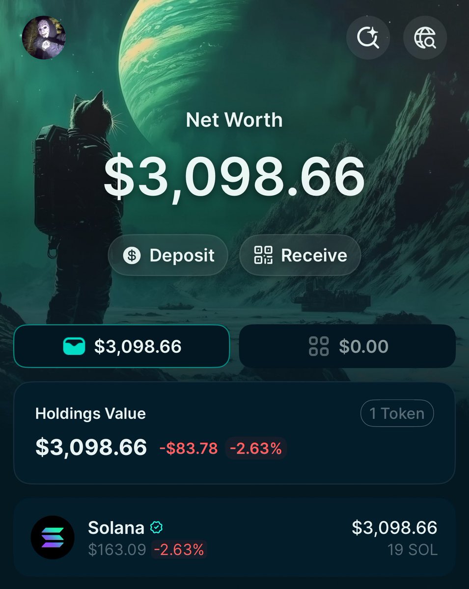 cloudz's tweet image. 4 days ago I had $3,098

now I have $3

Anyone can do it