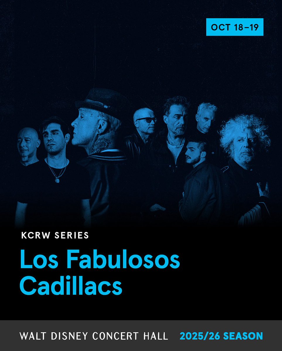 #LFCTOUR2025 40 años aniversario, llega al Walt Disney Concert Hall de Los Ángeles! 🌎

📅 18 y 19 de octubre
🎟 Ya está activa la preventa exclusiva con el código LFCLA
 
laphil.com