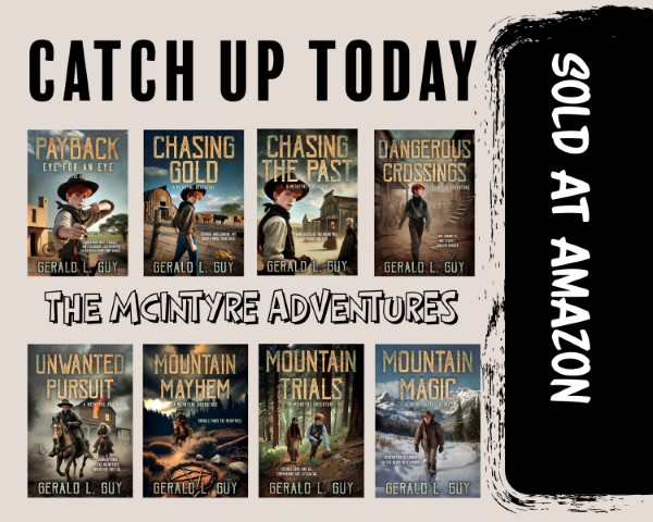 The McIntyre Adventures get more exciting with each installment. MOUNTAIN TRIALS and MOUNTAIN MAGIC went on sale in July. Get yours today. 
amazon.com/dp/B0FCFJ62TG