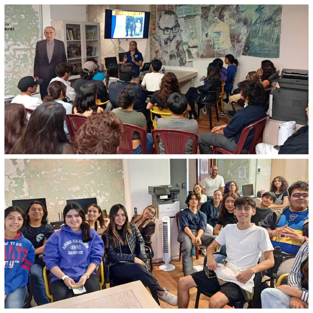 Estudiantes del curso “Metodología de la Comunicación Grupal de la carrera de Ciencias de Comunicación de la URL visitaron el Centro de Memoria Monseñor Juan Gerardi de la ODHAG para conocer la labor de la institución en temas de Derechos Humanos y Memoria Histórica en Guatemala.