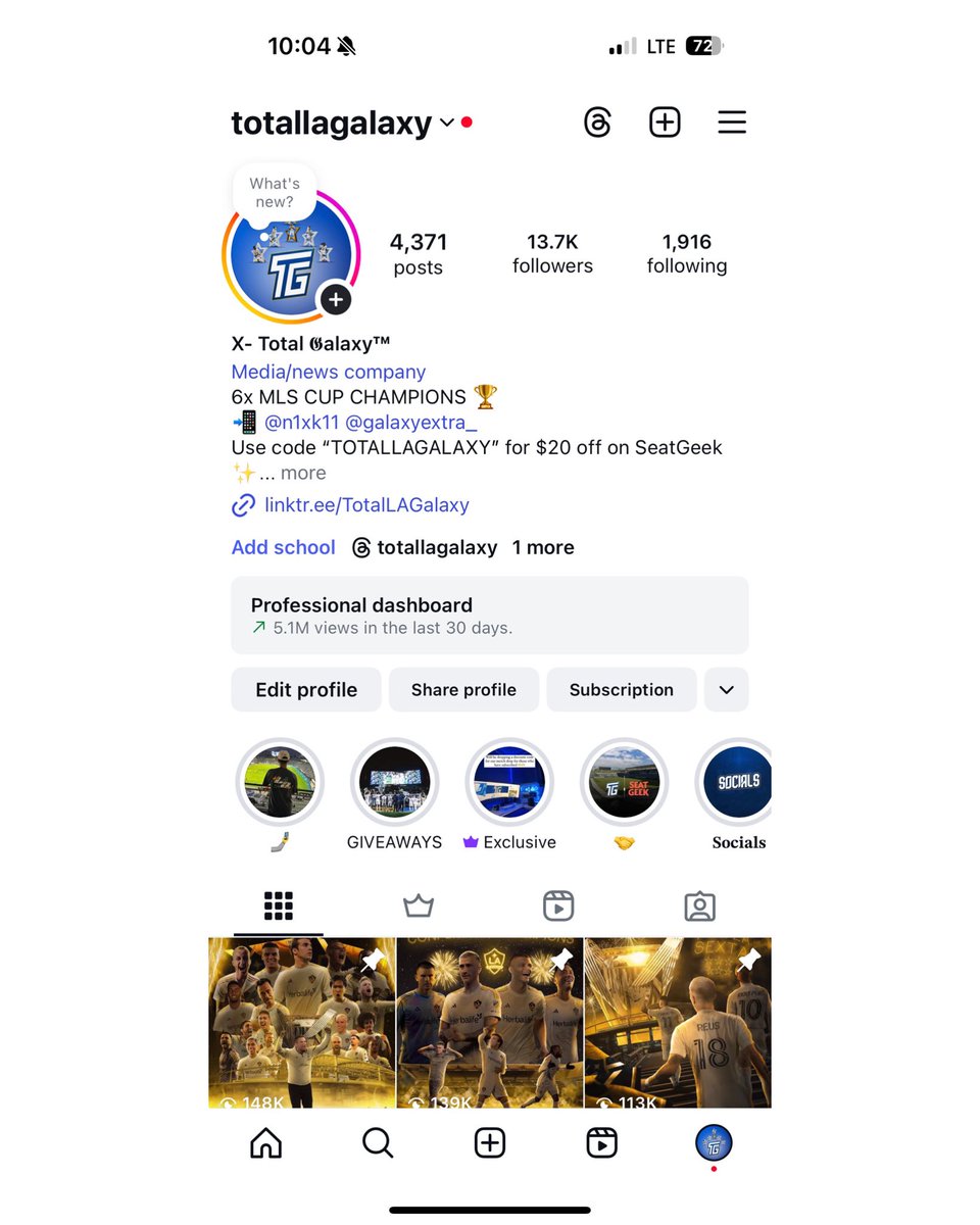 Total Galaxy tweet media