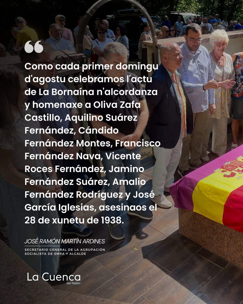 PSOE San Martín del Rey Aurelio (@smrapsoe) on Twitter photo Nuestro secretario general y Alcalde, <a href="/MartinArdines/">Martín Ardines</a>, escribe sobre La Bornaína y La Camperona en el número de agosto de <a href="/CuencaNalon/">La Cuenca del Nalón</a>.
🗞️ Puedes leer el artículo completo en la página 13 de lacuencadelnalon.es/periodicos/lcn… Nuestro secretario general y Alcalde, <a href="/MartinArdines/">Martín Ardines</a>, escribe sobre La Bornaína y La Camperona en el número de agosto de <a href="/CuencaNalon/">La Cuenca del Nalón</a>.
🗞️ Puedes leer el artículo completo en la página 13 de lacuencadelnalon.es/periodicos/lcn…