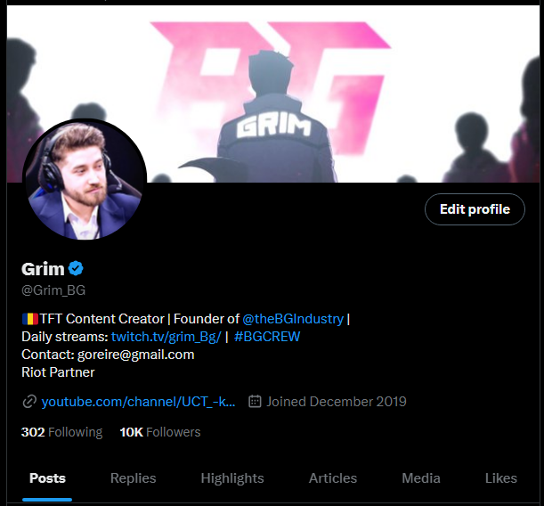 Grim tweet media