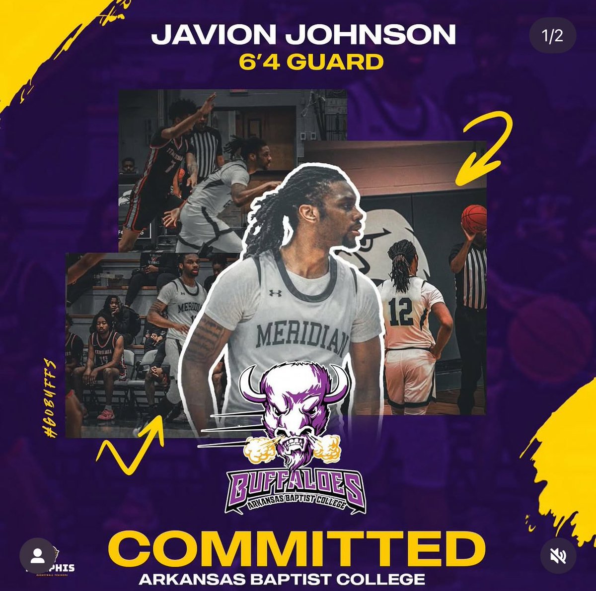 Congratulations!!!

Javion Johnson (<a href="/ArkbaptistBB/">Arkansas Baptist College Men’s Basketball</a>)

Outstanding Student-Athlete, Winner, Leader, Strong Scorer, High IQ

6’4 G- 51% FG, 80% FT and 44% 3P