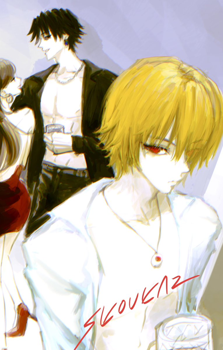 クロクラ📕⛓️
#hxh #HunterxHunter 
#kurapika #chrollo