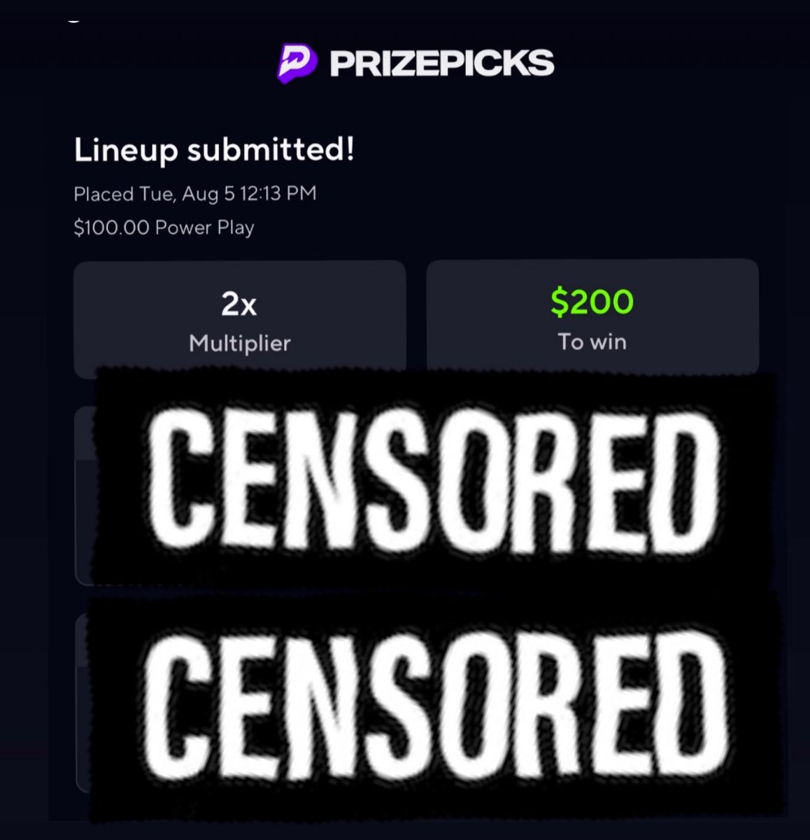 $100 to WIN $200

WNBA - 2/2 ( 100% this season )
MLB - 100% hit rate H2H in his career 

This power 2 should cash &amp; was posted in the discord for #FREE ⬇️⬇️⬇️⬇️

discord.gg/uZFppY4d