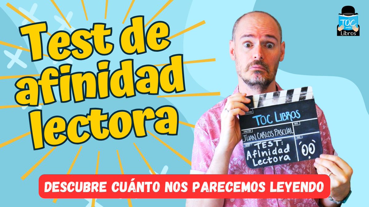 toclibros's tweet image. Descubre si somos lectores parecidos en el Test de afinidad lectora, creado por @dentromonolito 
Mi versión aquí:
youtu.be/wMQotUesFDo?si…