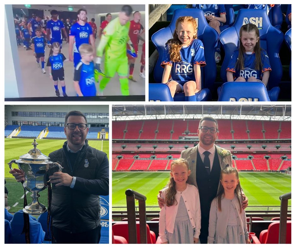 So my time at <a href="/OfficialOAFC/">Oldham Athletic</a> comes to an end today.

I am incredibly grateful to the Rothwell family, not only for saving our Club &amp; reigniting OAFC as a positive beacon across our community, but for giving us that unforgettable day at Wembley. 

What a moment. What a memory.
