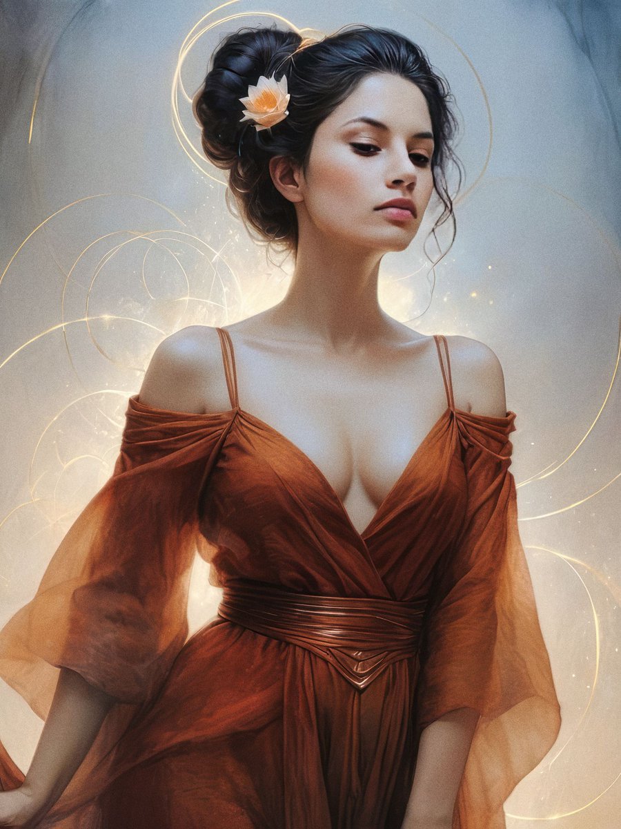 Immerse yourself in the serene elegance of this stunning #Unicore7 digital artwork. Bask in the ethereal beauty of twilight hues and golden whispers, a mystical aura you can now call your own. #NFT #ArtForSale