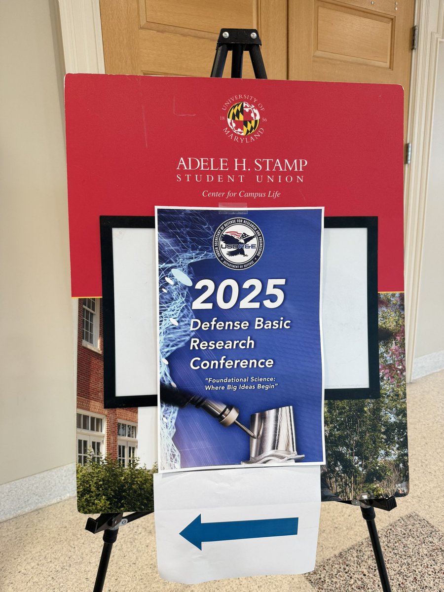 Today we opened #DBRC2025 with a powerful message from Dr. David Montgomery, Acting Director of the Basic Research Office (BRO), and Mr. Holthe, Performing the Duties (PTDO) Assistant Secretary of Defense for Science and Technology (ASD(S&amp;T)). 

@DeptofDefense @DoDCTO