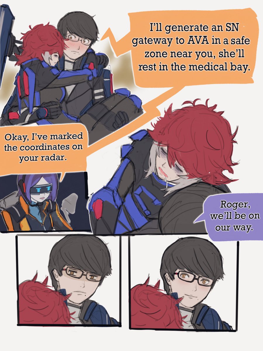 Continuation from the previous comic~~