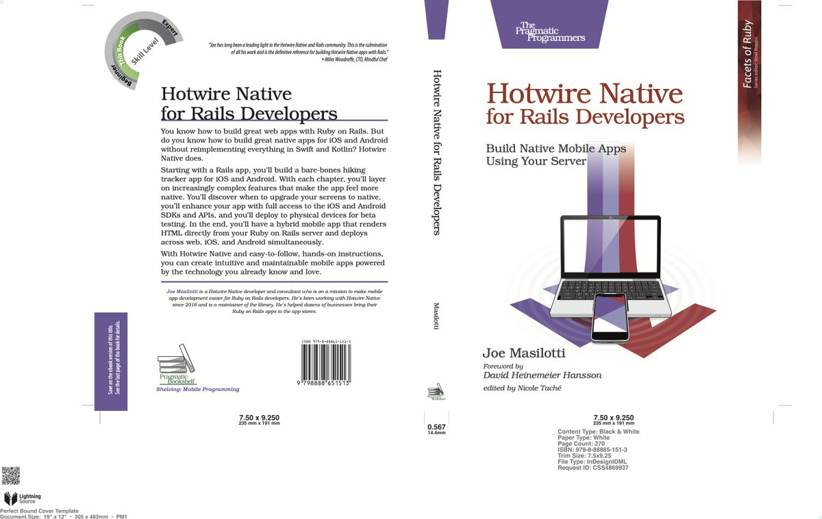 This is starting to feel very, very real!

I just received the final layout of my upcoming book.

Next stop: the printer!
