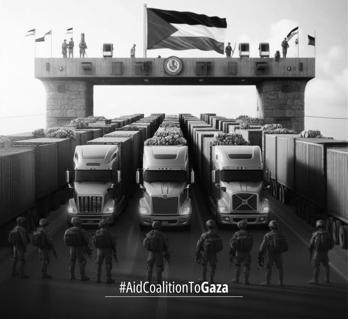 🔴 Sosyal medya kullanıcıları, “Gazze’ye Yardım Koalisyonu” adında küresel ölçekte hashtag kampanyası başlattı.

#AidCoalitionToGaza