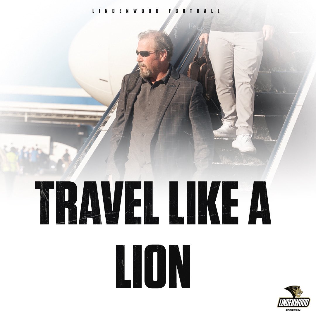 Lindenwood Football (@lindenwoodfb) on Twitter photo Travel like a Lion this fall!!
Fly on the team charter 🛫
Stay at the team hotel 🏨
Join the team dinner 🍽️
📍St. Thomas – Aug 27–28
📍App State – Sept 5–6
📍Charleston Southern – Sept 12–13
RSVP to kroberson@lindenwood.edu
🔗 tinyurl.com/FBAwayGames Travel like a Lion this fall!!
Fly on the team charter 🛫
Stay at the team hotel 🏨
Join the team dinner 🍽️
📍St. Thomas – Aug 27–28
📍App State – Sept 5–6
📍Charleston Southern – Sept 12–13
RSVP to kroberson@lindenwood.edu
🔗 tinyurl.com/FBAwayGames