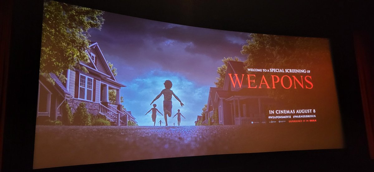 Things are about to get creepy at tonight's screening of #WeaponsMovie