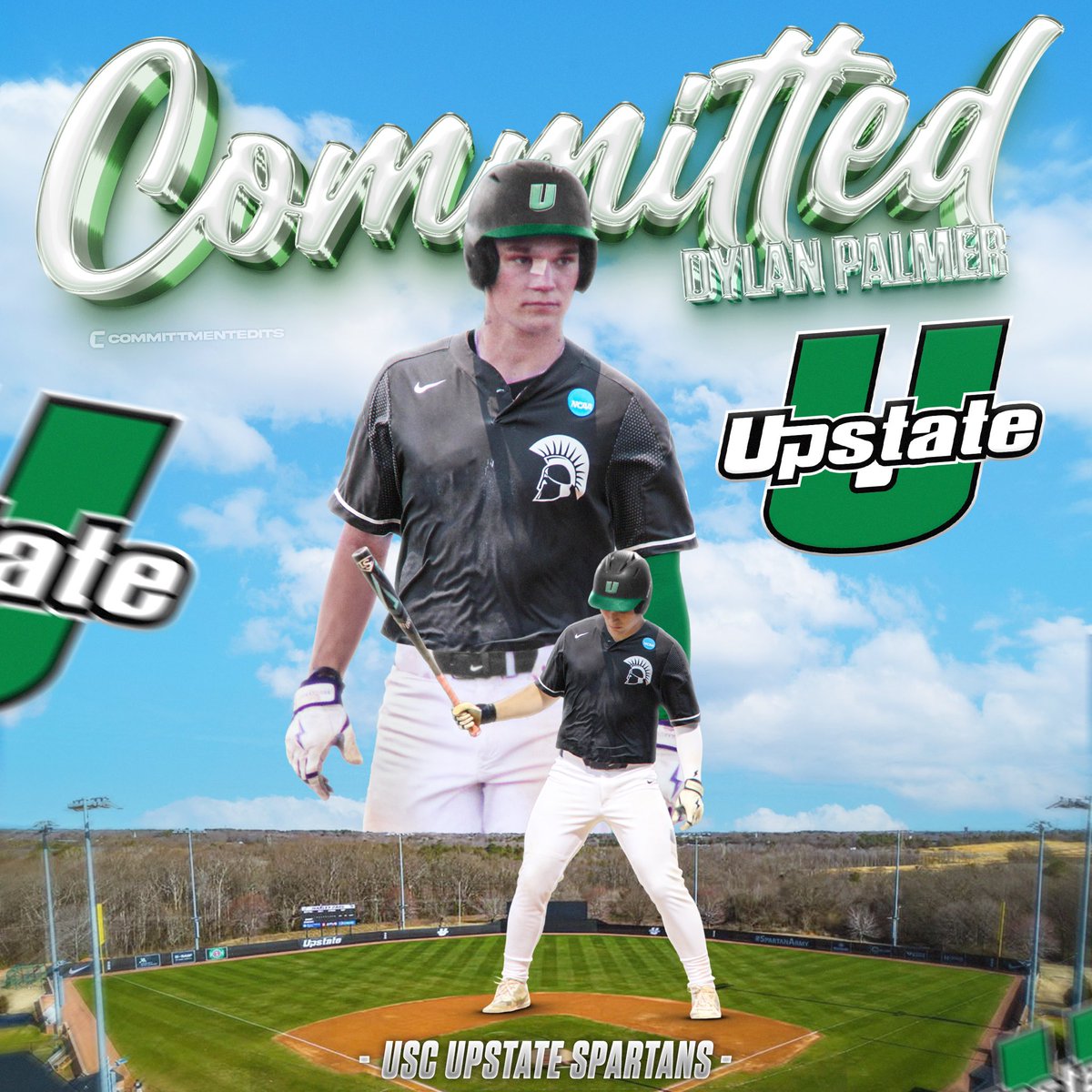 Blessed to announce my commitment to the University of South Carolina Upstate! Thank you to God, my family, coaches, and teammates for the constant support. Big thanks to the USC Upstate staff for believing in me.
Let’s work!  #Committed