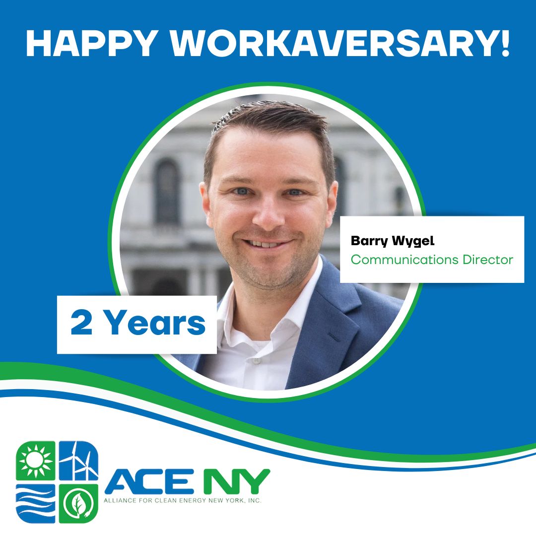 Happy 2 Year Workaversary to our Communications Director, Barry Wygel 🎉