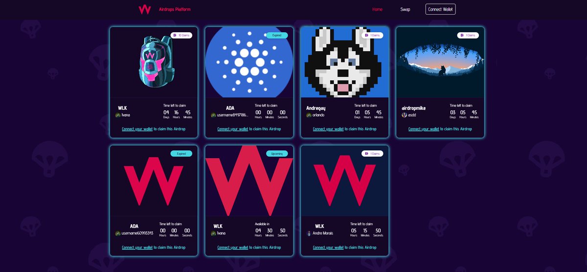 🚨 WAIRDROPS ARE LIVE 🚨

🔗 wairdrops.xyz

💥 FREE for founders to create airdrops
💥Unlimited wallets ✅ Unlimited supplies ✅
💥 25% of fees of all dropped tokens → buybacks
💥 Built to cut sale pressure 

We’re in BETA MODE — claim, test, create &amp; spread the word!