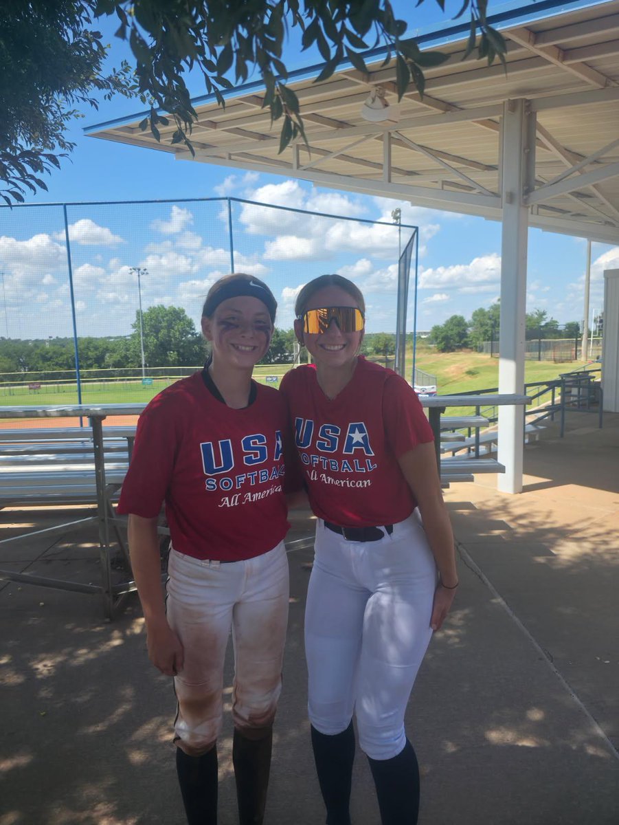 Autumn Smith (@autumnsmith2029) on Twitter photo Great 1st Day Catching For These Two!!
Catcher's Job Is Easy With Elite Pitching!!
<a href="/AleaWegner2029/">Alea Wegner</a> & Jocilynn Hughes Were Throwing 🔥
Combined for a 7-1 Win Going 6 Innings, Striking Out 10, While Only Giving Up 3 Hits!!
Let's do it again!! 2pm Game Time Today!! Great 1st Day Catching For These Two!!
Catcher's Job Is Easy With Elite Pitching!!
<a href="/AleaWegner2029/">Alea Wegner</a> & Jocilynn Hughes Were Throwing 🔥
Combined for a 7-1 Win Going 6 Innings, Striking Out 10, While Only Giving Up 3 Hits!!
Let's do it again!! 2pm Game Time Today!!