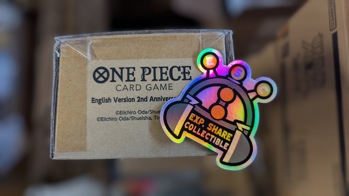 One Piece Merch News (@opmerchandise) on Twitter photo GIVEAWAY TIME to celebrate <a href="/E_S_Collectible/">Exp. Share Collectible</a> reaching 10k followers!
1 winner will receive an English OPCG 2nd Anniversary Set!
RULES
1. Must follow BOTH <a href="/E_S_Collectible/">Exp. Share Collectible</a> & <a href="/OPMerchandise/">One Piece Merch News</a>
2. RT 🔁
3. COMMENT “Congrats on 10k!” & TAG 2 FRIENDS!!
Winner drawn 8/12!
#OnePiece GIVEAWAY TIME to celebrate <a href="/E_S_Collectible/">Exp. Share Collectible</a> reaching 10k followers!
1 winner will receive an English OPCG 2nd Anniversary Set!
RULES
1. Must follow BOTH <a href="/E_S_Collectible/">Exp. Share Collectible</a> & <a href="/OPMerchandise/">One Piece Merch News</a>
2. RT 🔁
3. COMMENT “Congrats on 10k!” & TAG 2 FRIENDS!!
Winner drawn 8/12!
#OnePiece