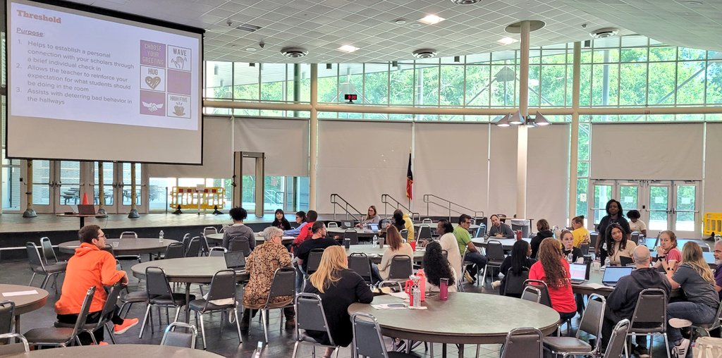 PapkeAndrew's tweet photo. You can't move forward without being aligned! Our irreplaceable @cwhs_springisd Instructional Specialists, Mr. Buchanek and Ms. Grays, are providing the foundation for SpringWay Systems and Routines today. Let's go!!
#ReinforceReimagineRise
#PhoenixReign https://t.co/wEyEq6l1Hu
