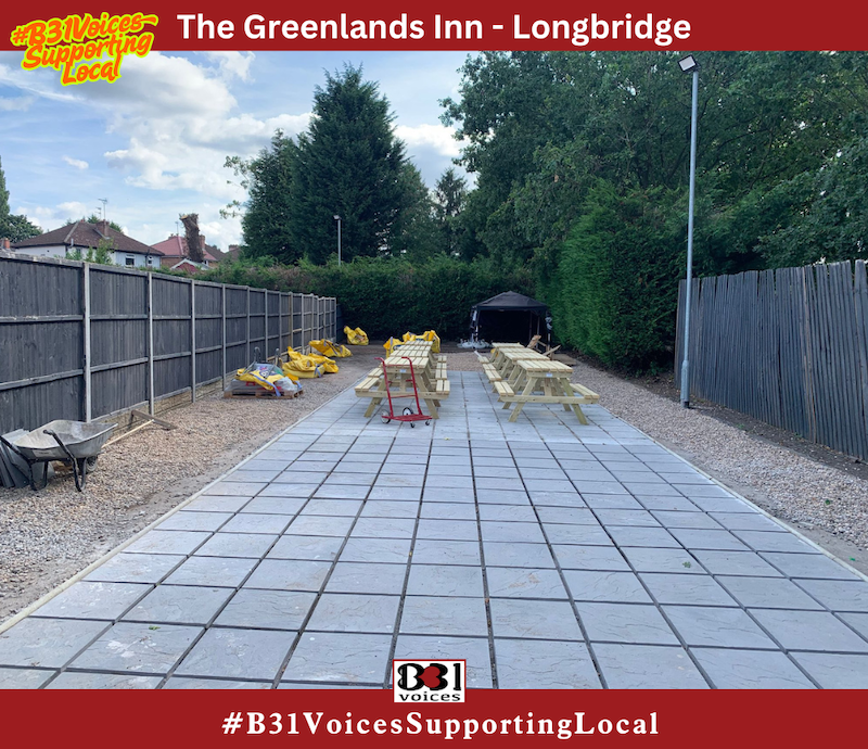 B31Voices's tweet image. The Greenlands Inn: "There are BIG CHANGES happening to The Greenlands Inn BEER GARDEN….Watch this space 👀 and be sure to be here for the RELAUNCH Sunday 17th August!"

-

#B31VoicesSupportingLocal 
#Longbridge  
#Birmingham 
#BirminghamUK 
#B31Voices 
@The Greenlands Inn