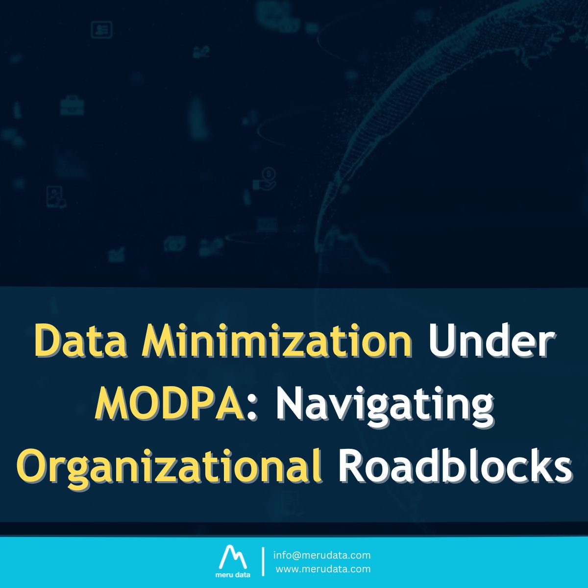 merudata's tweet image. MODPA takes effect Oct 1, 2025, enforcing strict data minimization rules. But with legacy systems, silos & cultural resistance, how do you stay compliant? ๐ง Tune into our podcast to learn more!
#MODPA #DataMinimization #DataPrivacy #Compliance #PrivacyLaw