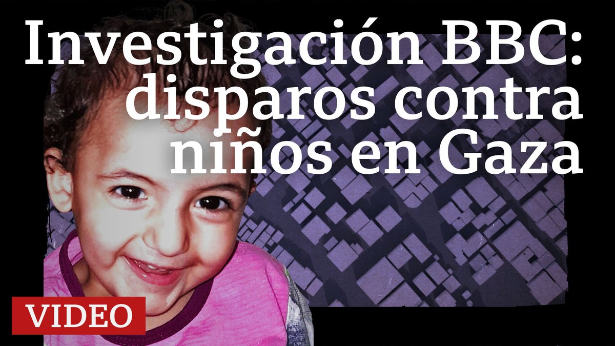 BBC News Mundo (@bbcmundo) on Twitter photo La BBC ha recopilado material de más 160 casos en los que niños han recibido disparos en Gaza, y ha descubierto que en 95 de ellos la víctima recibió un disparo en la cabeza o el pecho.
▶️ bbc.in/3Ufths3 La BBC ha recopilado material de más 160 casos en los que niños han recibido disparos en Gaza, y ha descubierto que en 95 de ellos la víctima recibió un disparo en la cabeza o el pecho.
▶️ bbc.in/3Ufths3