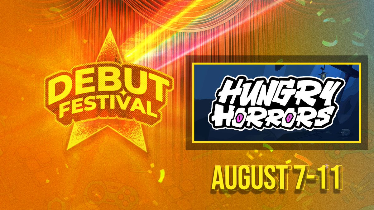 clumsybeargames's tweet image. 🕯️ Hungry Horrors joins 2025 Debut Festival on Steam! This is our first game: a culinary roguelite where you feed monsters instead of fighting them.  

Huge thanks to @gamedev_ist for having us! 

See you on Steam, August 7–11 🍽️👻  
#debutfestival #indiegame #deckbuilder…
