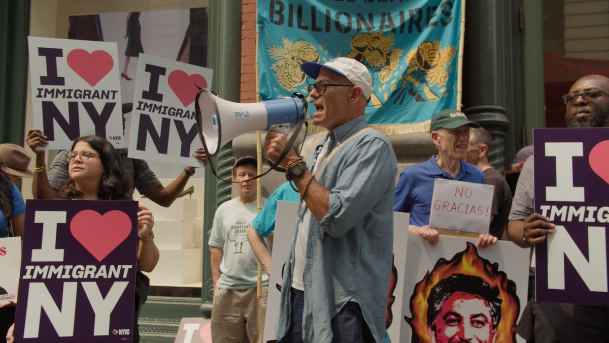 New York Immigration Coalition (NYIC) (@thenyic) on Twitter photo "We're here to say: No Gracias!"
<a href="/mkink/">Michael Kink</a> leads the rally outside MAGA Billionaire Antonio Gracias' office in Manhattan "We're here to say: No Gracias!"
<a href="/mkink/">Michael Kink</a> leads the rally outside MAGA Billionaire Antonio Gracias' office in Manhattan