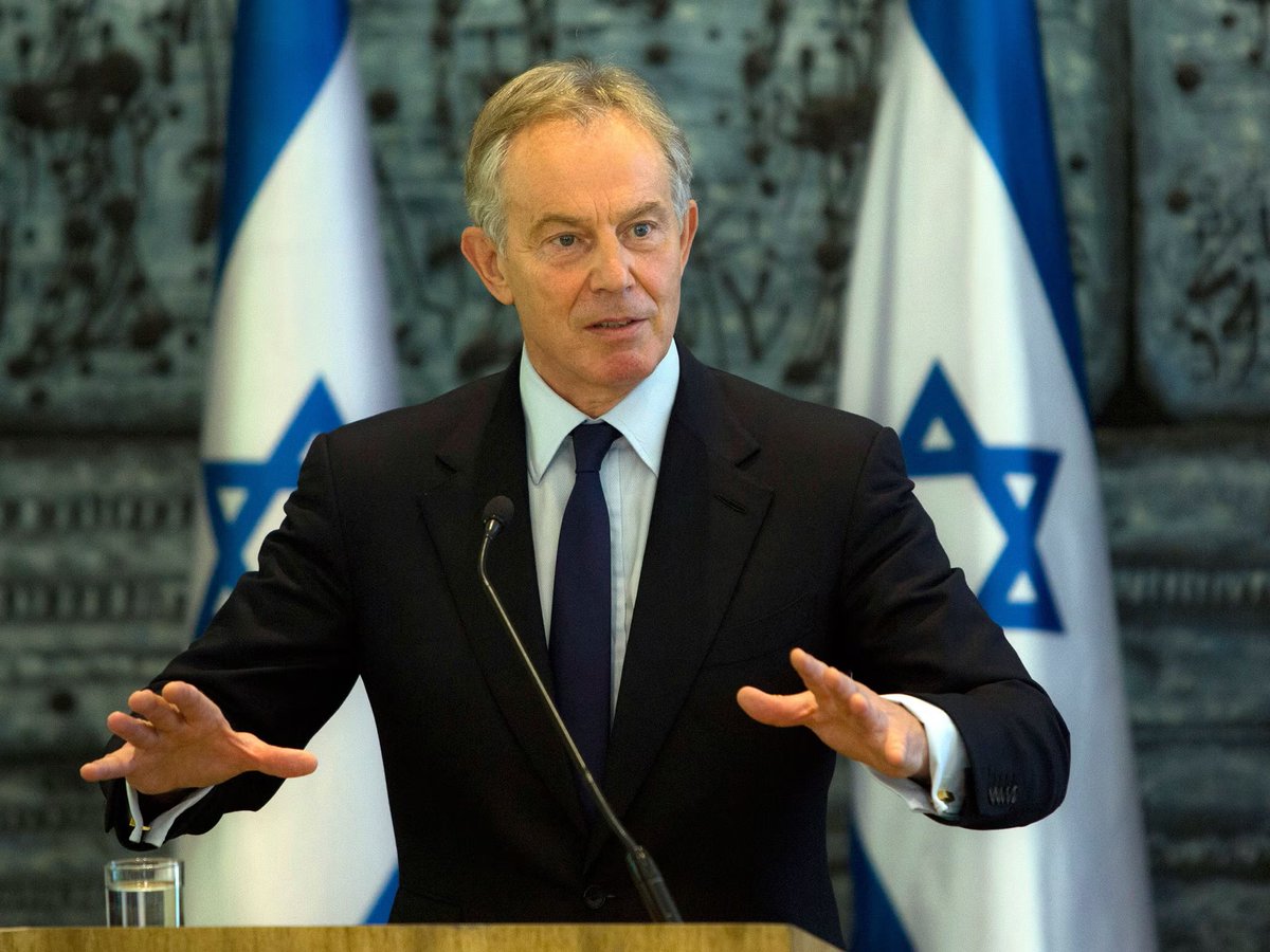 ⭕️Former UK PM Tony Blair Exposed For Proposing An Israel-NATO Alliance

According to leaked documents the former British PM had proposed allowing Israel to annex parts of the West Bank, while forging a NATO special relationship.

Blair’s think-tank was also exposed recently for