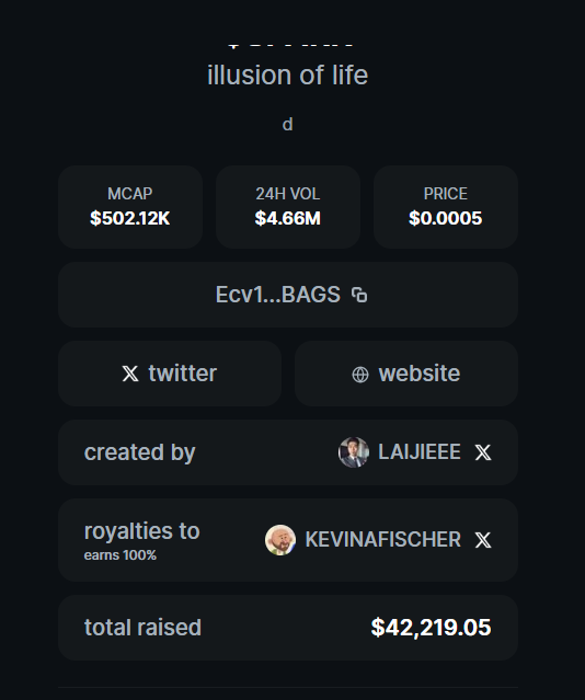xoant's tweet photo. @IllusionOfLife hi

are you aware that $42k was raised for spark via @BagsApp https://t.co/gYa5lc9TwQ