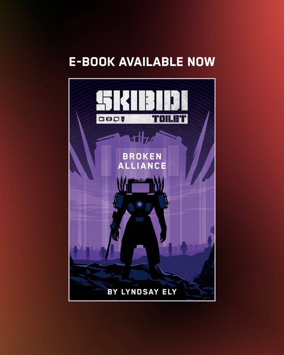 we’ve been really excited for this one and the day is finally here – skibidi toilet’s first official ebook, Broken Alliance, has arrived. grab your copy now: kids.scholastic.com/kid/books/skib…
