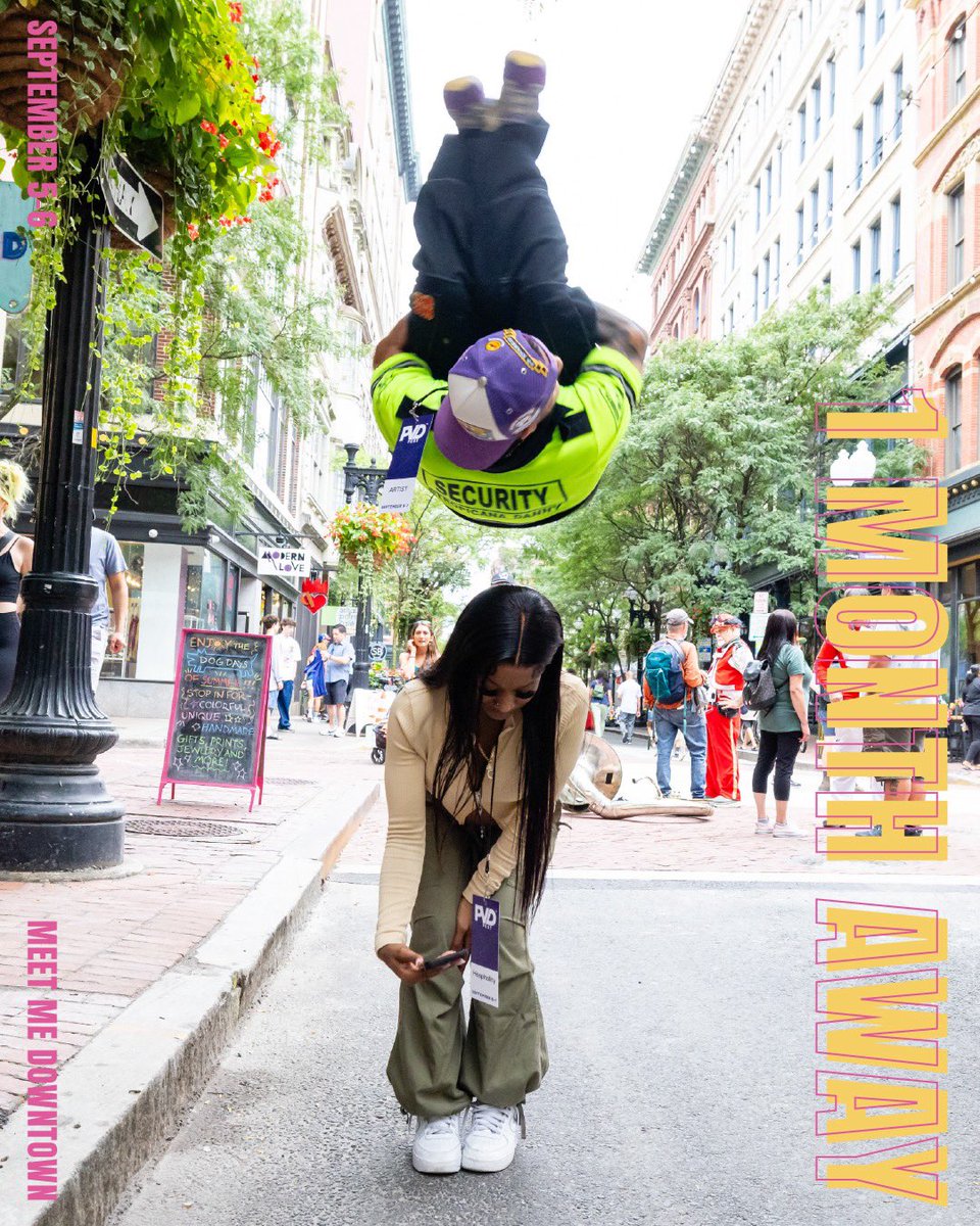 ONE M O N T H AWAY! #MeetMeDowntown #PVDFEST2025